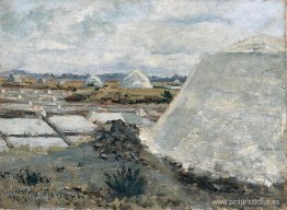 Estanque de evaporación de sal Estanque de evaporación de sal