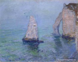 La Aguja de la Roca y la Porte d'Aval, Etretat La Aguja de la Roca y la Porte d'Aval, Etretat