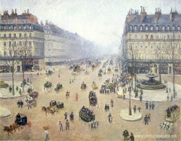 Avenue de l'Opera, Place du Theatre Francais. Brumoso Avenue de l'Opera, Place du Theatre Francais. Brumoso