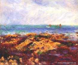 Marea baja en Yport Marea baja en Yport