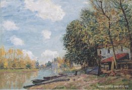 Las orillas del Loing Moret Las orillas del Loing Moret