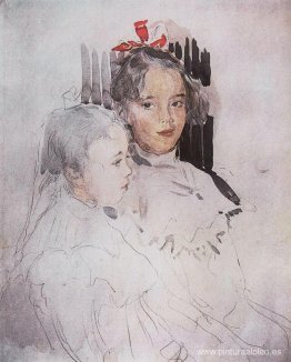 Retrato de los niños de S. Botkin. Retrato de los niños de S. Botkin.