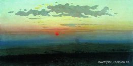 Atardecer en las estepas Atardecer en las estepas