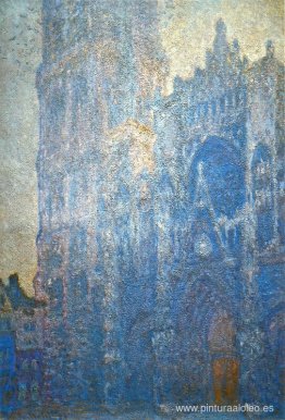 Catedral de Rouen, el Portal y la torre de Albane, Efecto Mañana Catedral de Rouen, el Portal y la torre de Albane, Efecto Mañana