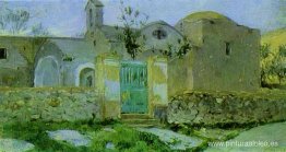 Capri. Entrada al Monasterio. Capri. Entrada al Monasterio.