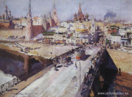 El puente del río Moscova El puente del río Moscova