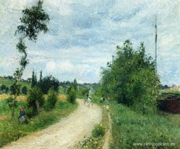 La carretera de Auvers, Pontoise La carretera de Auvers, Pontoise