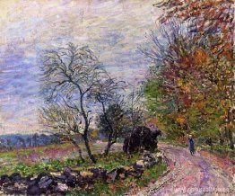 Por el bosque en otoño Por el bosque en otoño