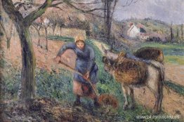 paisaje con un burro paisaje con un burro