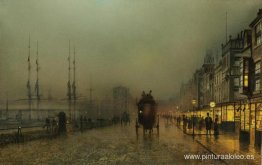 Sábado por la noche, en el clyde de Glasgow Sábado por la noche, en el clyde de Glasgow