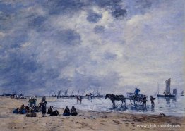 Berck, la llegada de los barcos pesqueros Berck, la llegada de los barcos pesqueros