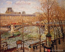 El Pont du Carrousel, por la tarde El Pont du Carrousel, por la tarde