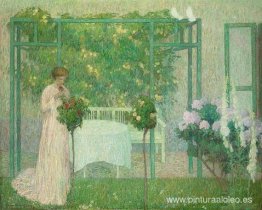 La mujer del rosal La mujer del rosal