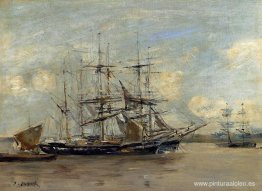 Le Havre, tres capitanes anclados en el puerto Le Havre, tres capitanes anclados en el puerto