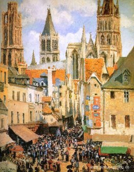 El antiguo mercado de Rouen El antiguo mercado de Rouen