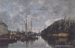 Canal en Allèe Verte en Bruselas Canal en Allèe Verte en Bruselas