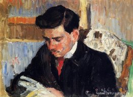 Retrato de Rodo Pissarro leyendo Retrato de Rodo Pissarro leyendo