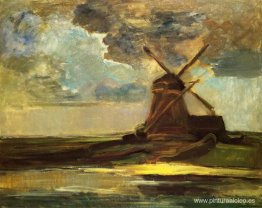 Molino de viento en el Gein Molino de viento en el Gein