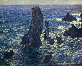 Las pirámides, los acantilados de Belle-Ile Las pirámides, los acantilados de Belle-Ile