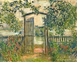 La puerta del jardín de Vetheuil La puerta del jardín de Vetheuil