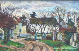 La route de Conches dans un pueblo La route de Conches dans un pueblo