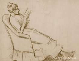Mujer en un sillón Mujer en un sillón