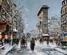 Porte St. Denis, invierno Porte St. Denis, invierno