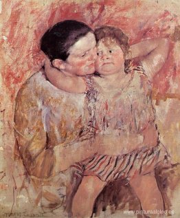 mujer y niño mujer y niño