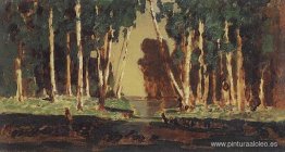 Un bosque de abedules Un bosque de abedules