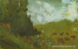 paisaje con animales paisaje con animales