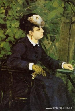 Mujer en un jardín (Mujer con gaviota) Mujer en un jardín (Mujer con gaviota)