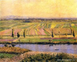 La llanura de Gennevilliers desde las colinas de Argenteuil La llanura de Gennevilliers desde las colinas de Argenteuil