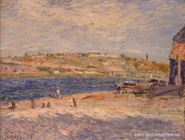 Orillas del río en Saint Mammes Orillas del río en Saint Mammes