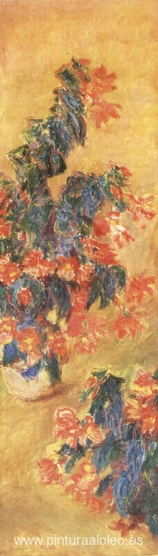 Azaleas rojas en una olla Azaleas rojas en una olla