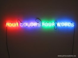 Cuatro colores cuatro palabras Cuatro colores cuatro palabras