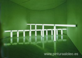 Verdes cruzando verdes (a Piet Mondrian que carecía de verde) Verdes cruzando verdes (a Piet Mondrian que carecía de verde)