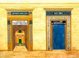 Palazzo Ducale, Urbino, como estación de metro Palazzo Ducale, Urbino, como estación de metro