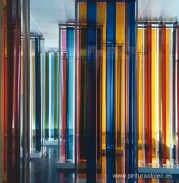 Transchromie (de la exposición “Cruz-Diez. Cinq propositions sur Transchromie (de la exposición “Cruz-Diez. Cinq propositions sur