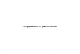 Galería cerrada Galería cerrada