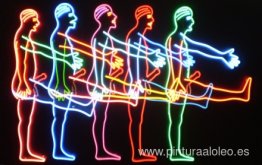 Cinco hombres marchando Cinco hombres marchando