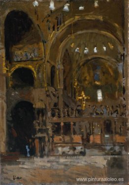 Interior de San Marcos, Venecia Interior de San Marcos, Venecia