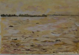 El río Amazonas, Iquitos, Perú El río Amazonas, Iquitos, Perú