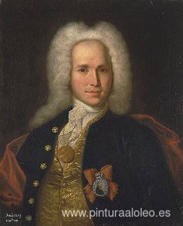 Retrato de Andréi Nartov Retrato de Andréi Nartov