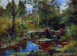 paisaje con puente paisaje con puente