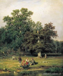 Recogiendo setas Recogiendo setas