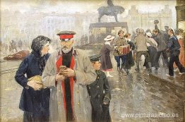 En las calles de Petrogrado En las calles de Petrogrado