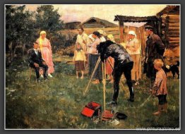 Fotógrafo en un pueblo Fotógrafo en un pueblo