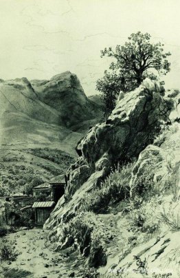En las montañas cerca de Gurzuf En las montañas cerca de Gurzuf