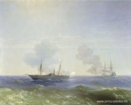 Batalla del vapor Vesta y el acorazado turco Batalla del vapor Vesta y el acorazado turco