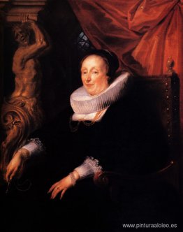 Retrato de la esposa de Johan Wierts Retrato de la esposa de Johan Wierts